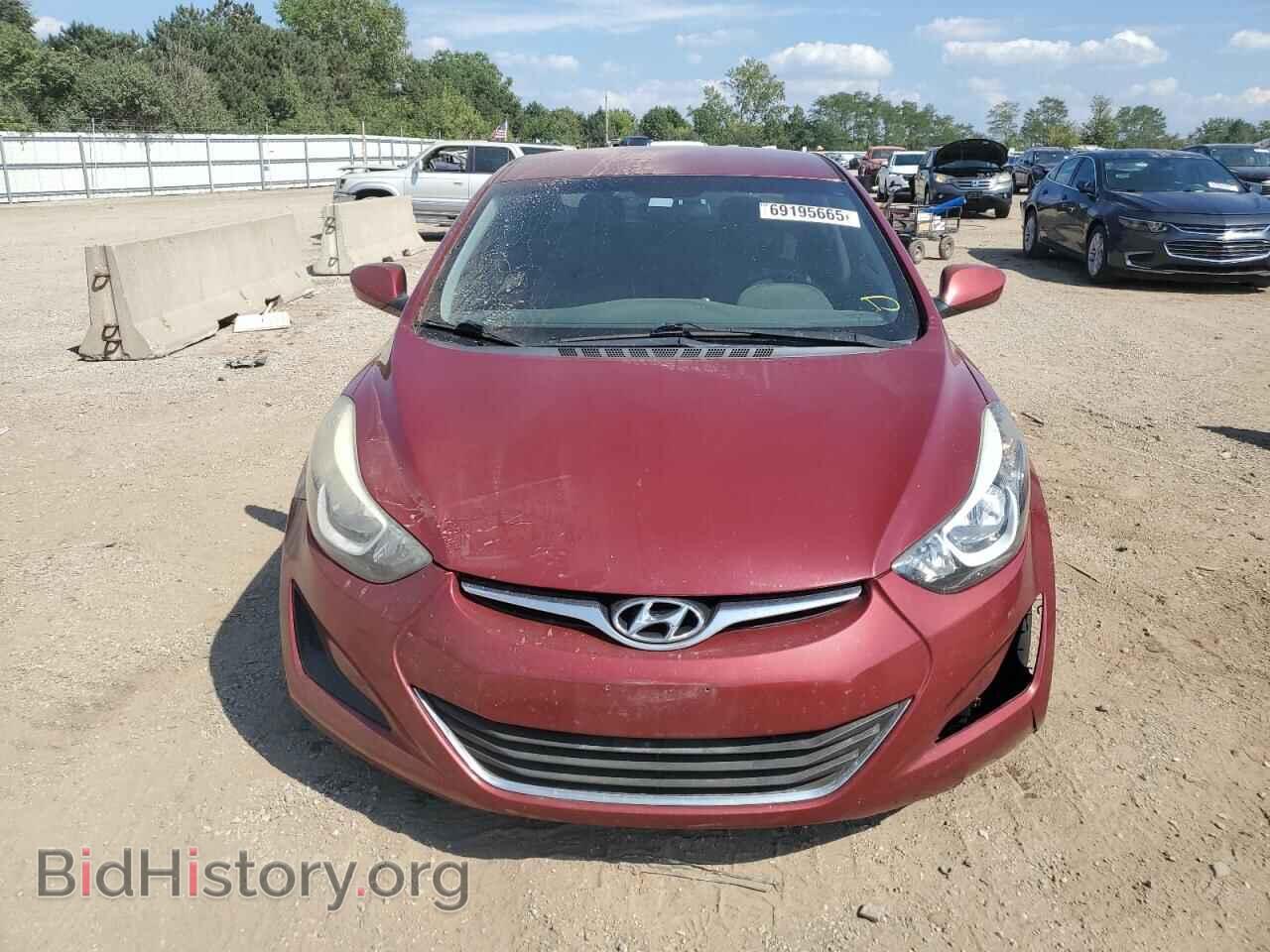 2016 HYUNDAI ELANTRA - VIN: 5NPDH4AE4GH691817 - Фото 5