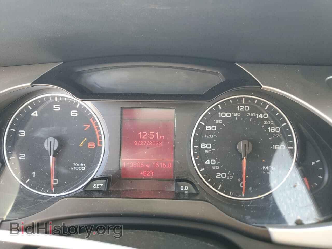 2012 AUDI A4 - VIN: WAUBFAFL1CN003976 - Фото 9