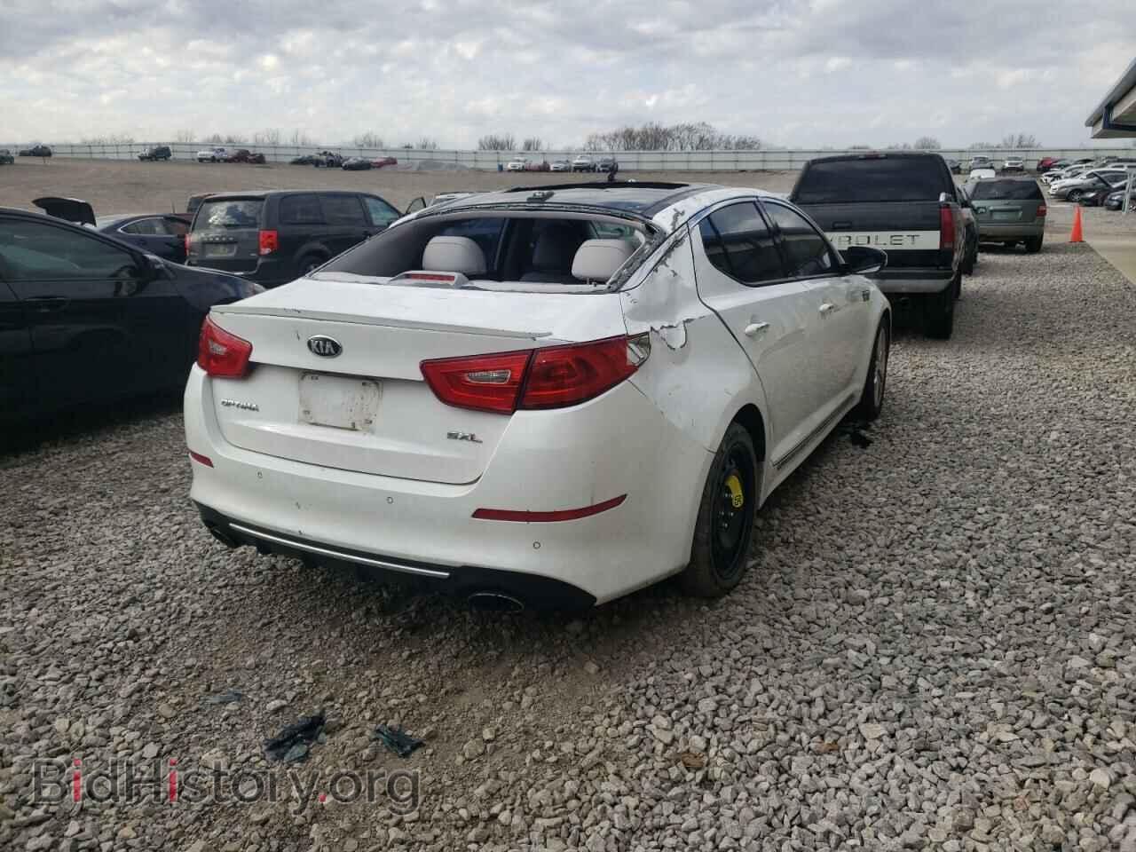 2014 KIA OPTIMA - VIN: 5XXGR4A63EG319235 - Фото 4
