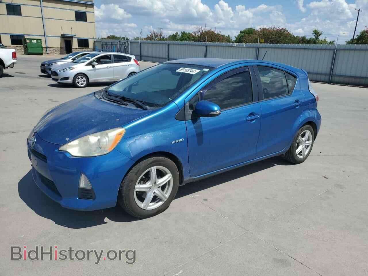 Photo JTDKDTB36C1006311 - TOYOTA PRIUS 2012