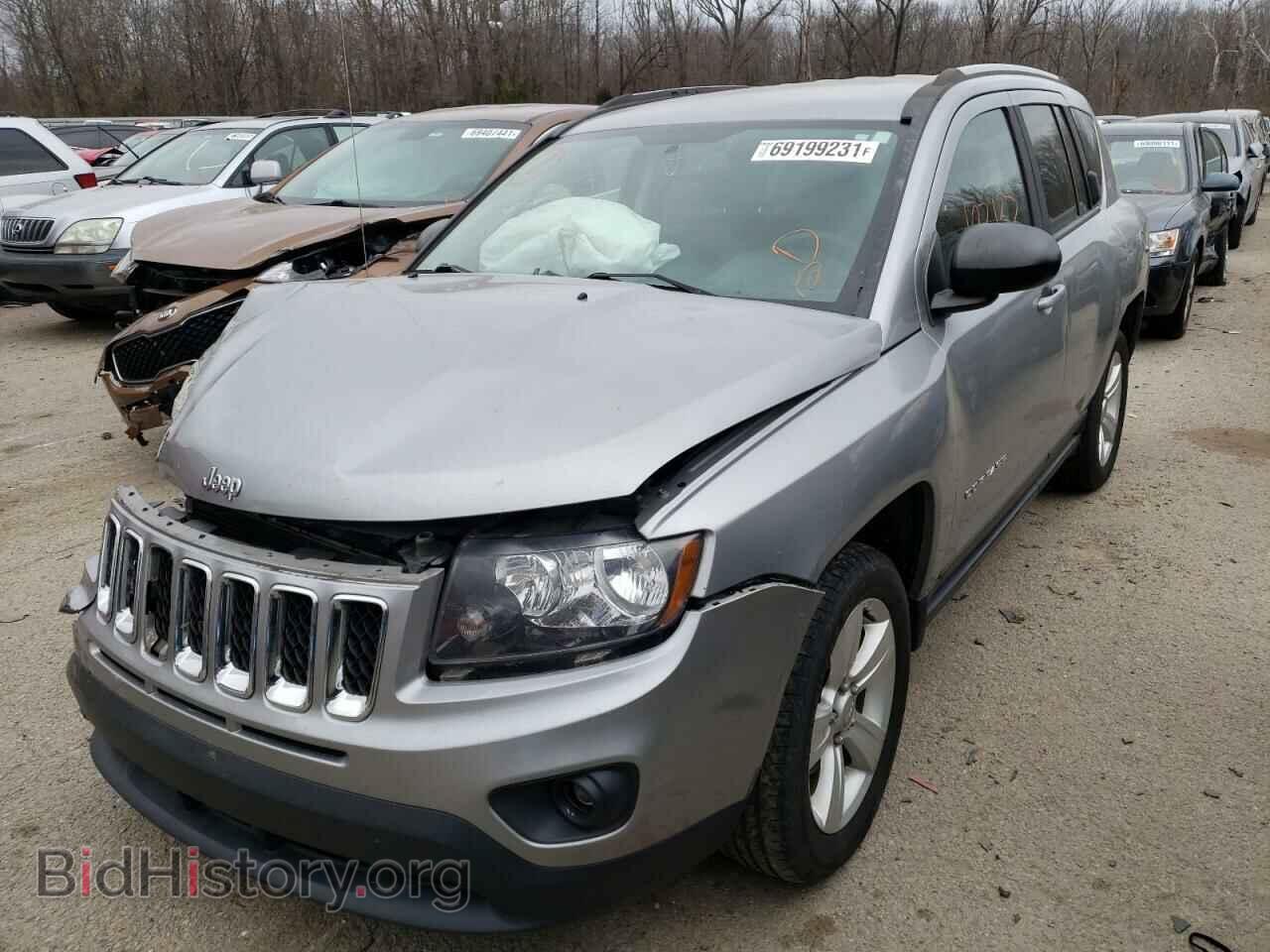 2016 JEEP COMPASS - VIN: 1C4NJCBBXGD514685 - Фото 2