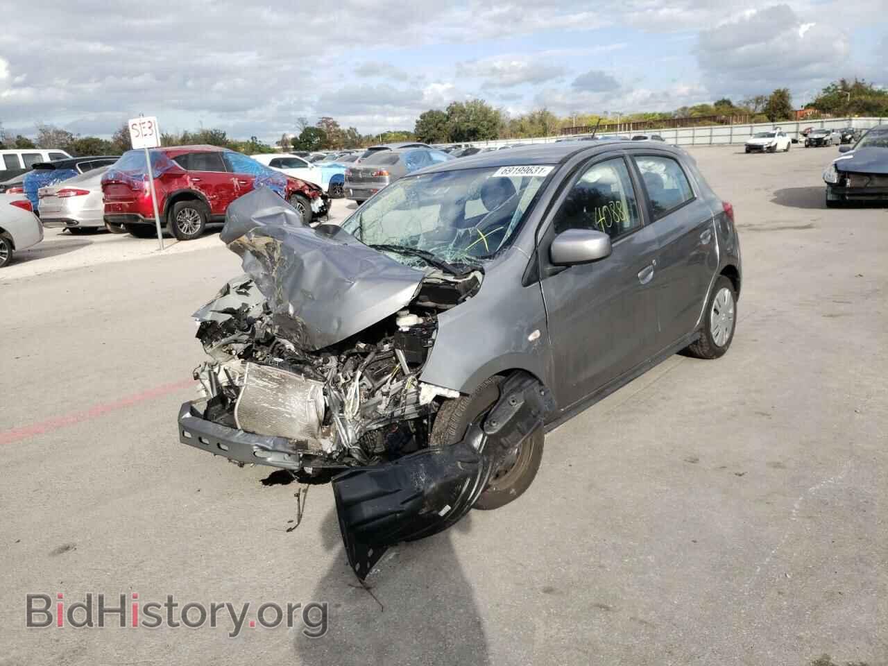 2019 MITSUBISHI MIRAGE - VIN: ML32A3HJ4KH009019 - Фото 2