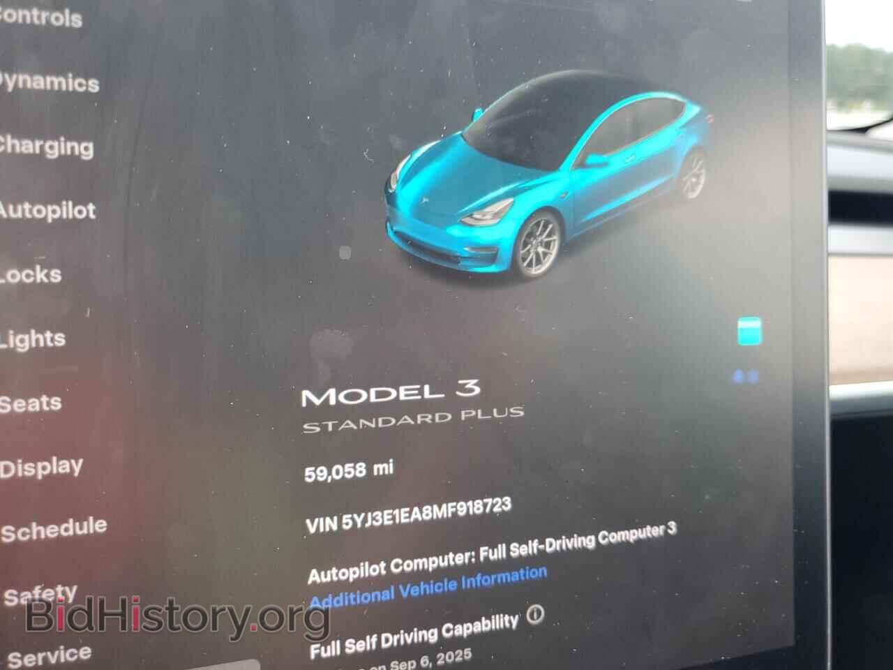 2021 TESLA MODEL 3 - VIN: 5YJ3E1EA8MF918723 - Фото 9