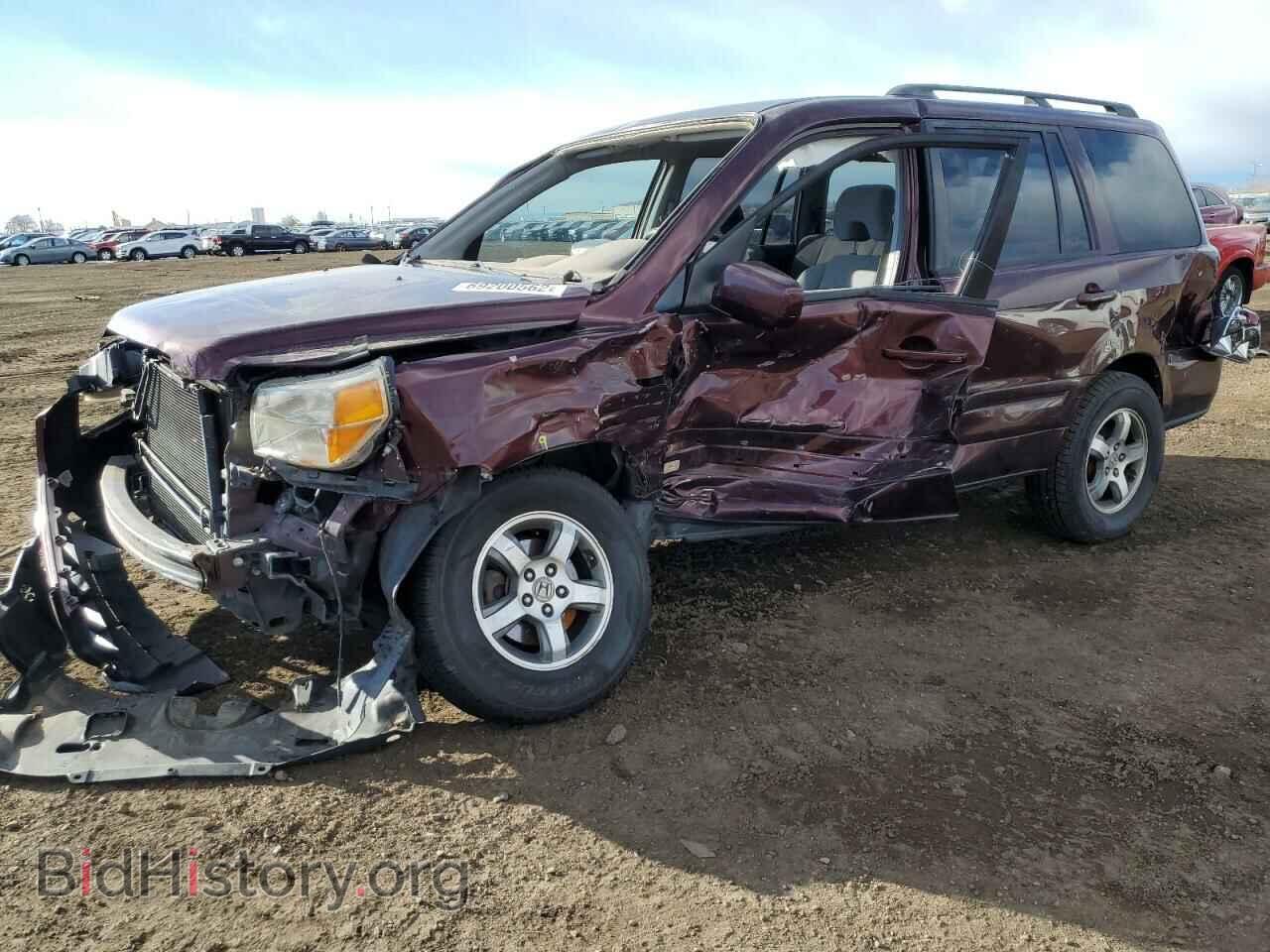 Photo 5FNYF18408B022446 - HONDA PILOT 2008
