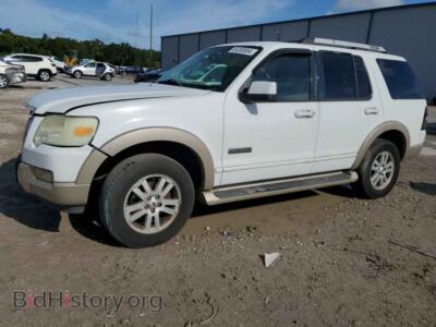 2006 Ford EXPLORER Eddie Bauer, white — VIN 1FMEU64E06UB33096, Copart