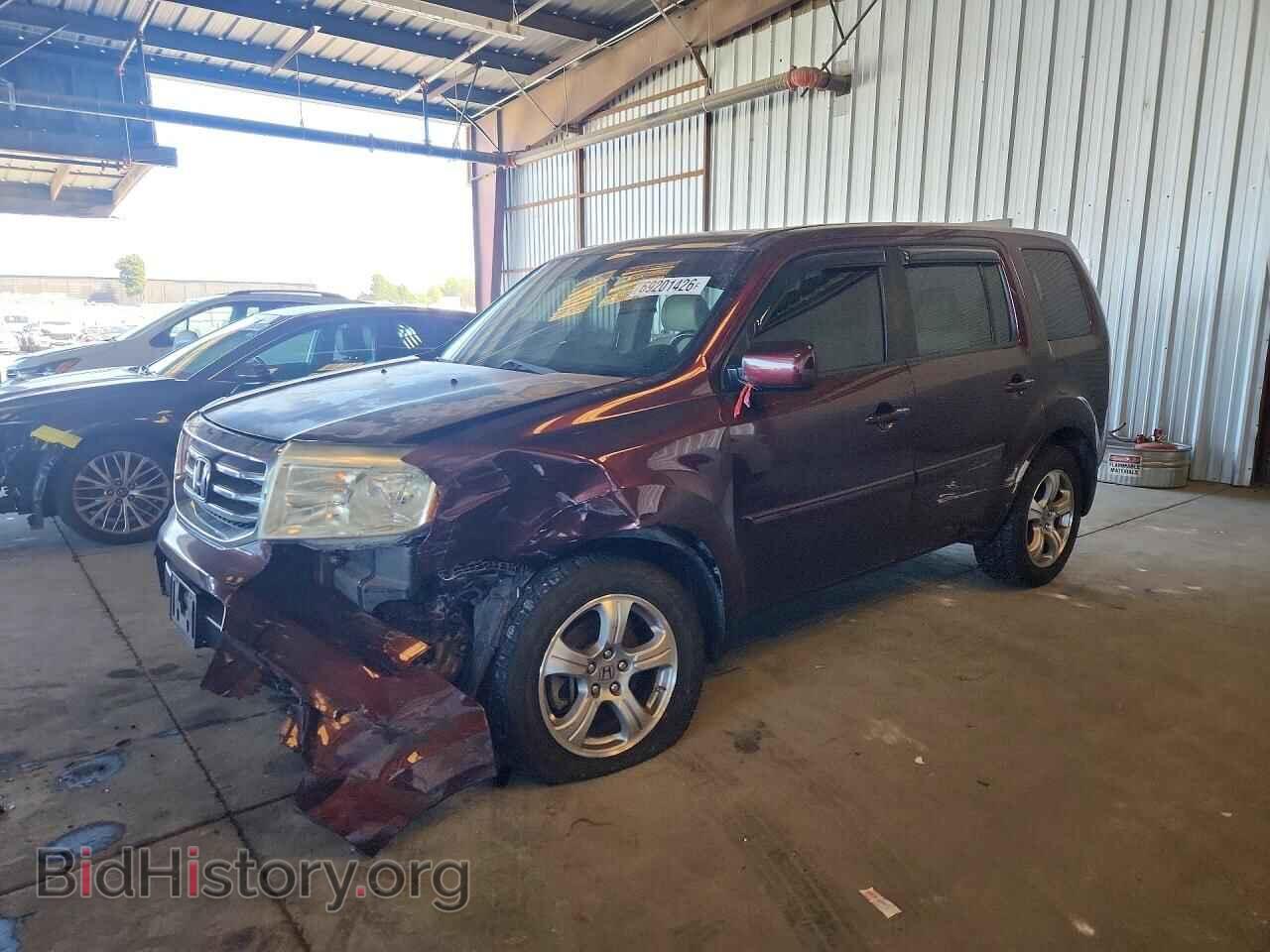 Фотография 5FNYF3H51CB038572 - HONDA PILOT 2012