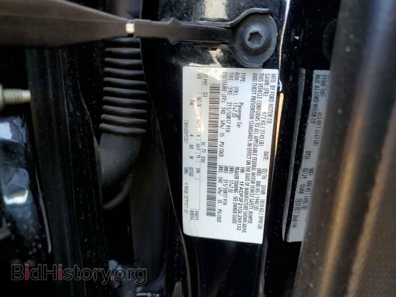 2016 FORD FOCUS - VIN: 1FADP3F21GL295132 - Фото 12