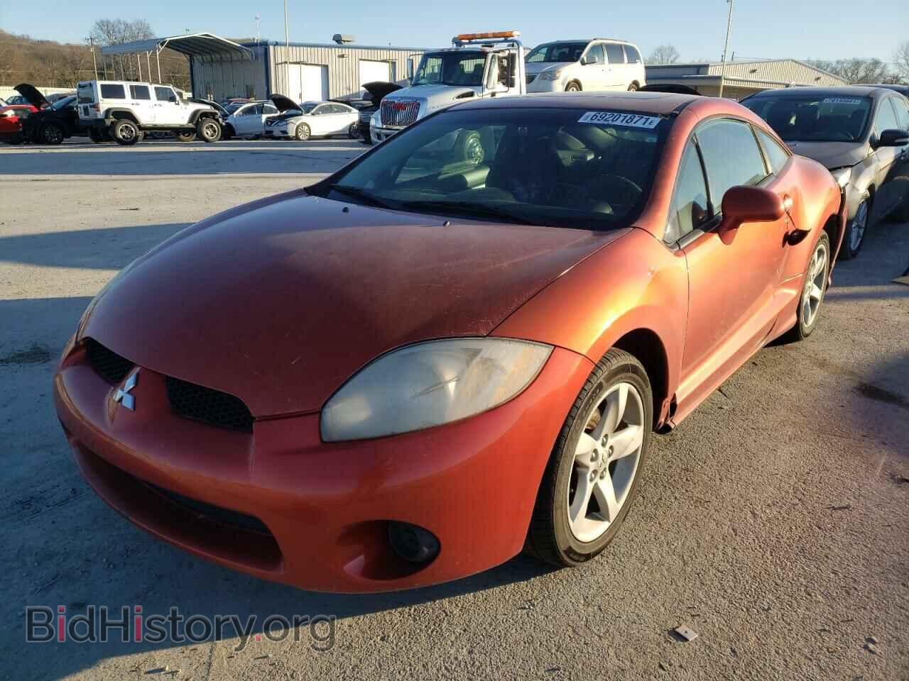 2007 MITSUBISHI ECLIPSE - VIN: 4A3AK24F37E046828 - Фото 2