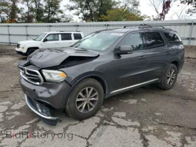 2016 Dodge DURANGO Durango LI, charcoal — VIN 1C4RDJDG0GC360290, Copart