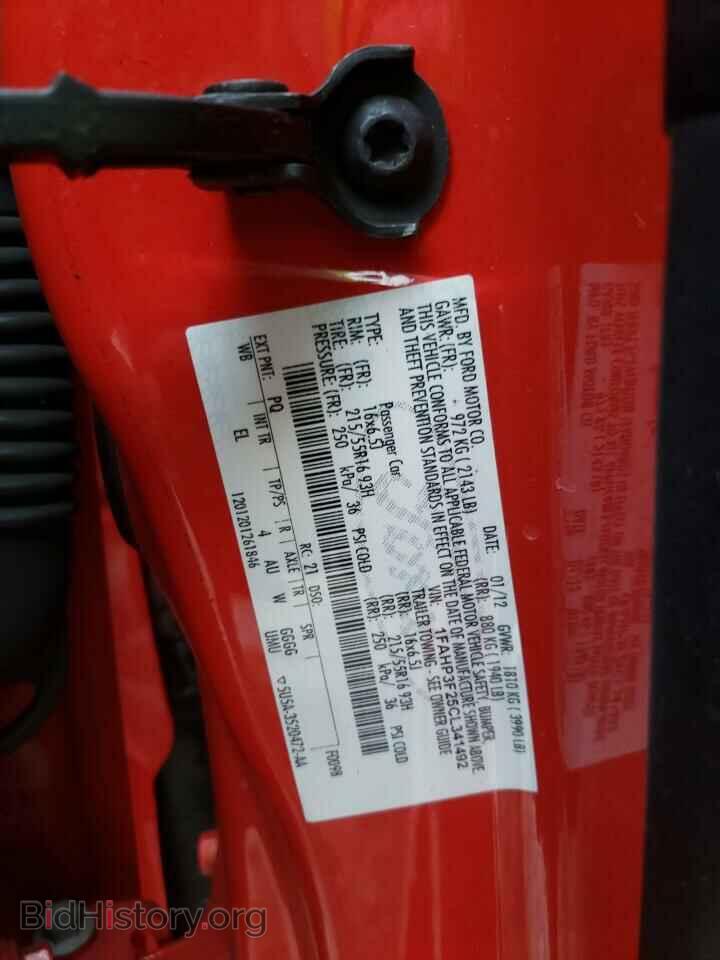2012 FORD FOCUS - VIN: 1FAHP3F25CL341492 - Фото 10