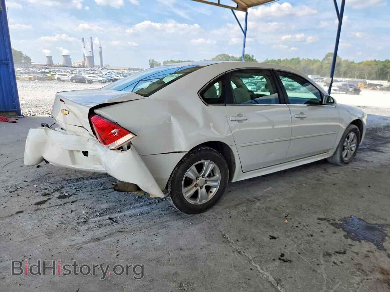 2012 CHEVROLET IMPALA - VIN: 2G1WF5E38C1316742 - Фото 3