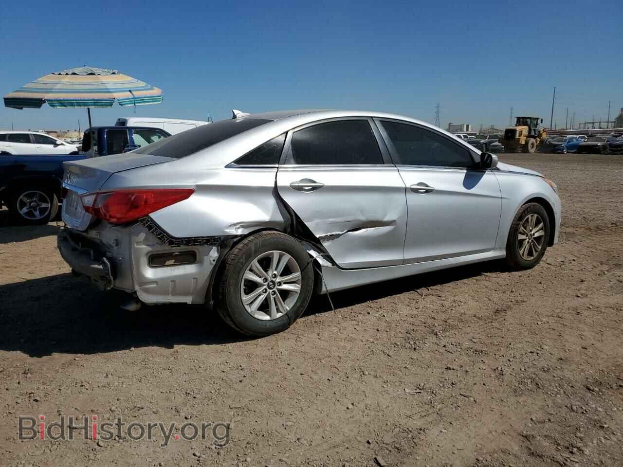 2014 HYUNDAI SONATA - VIN: 5NPEB4ACXEH848574 - Фото 3