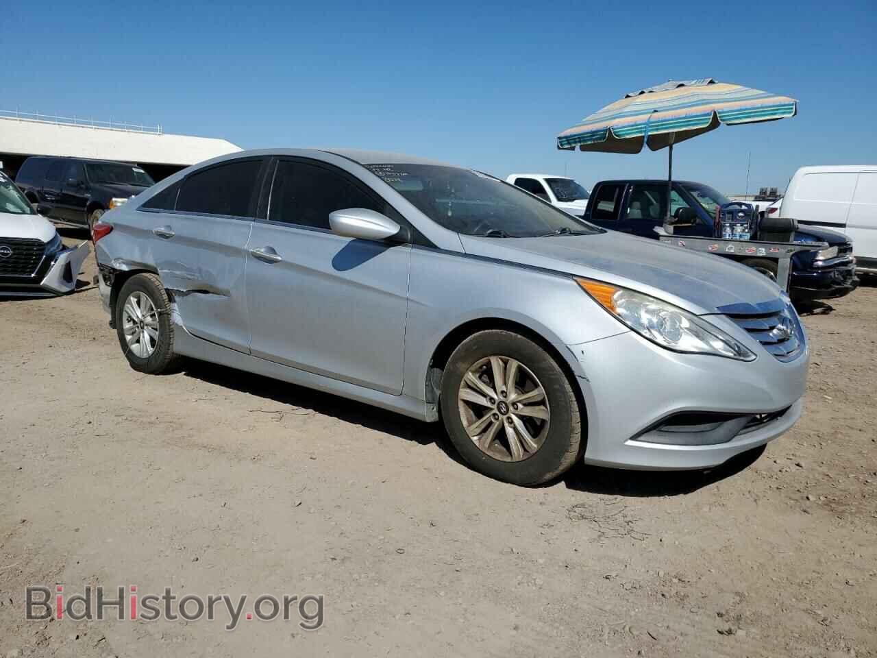2014 HYUNDAI SONATA - VIN: 5NPEB4ACXEH848574 - Фото 4