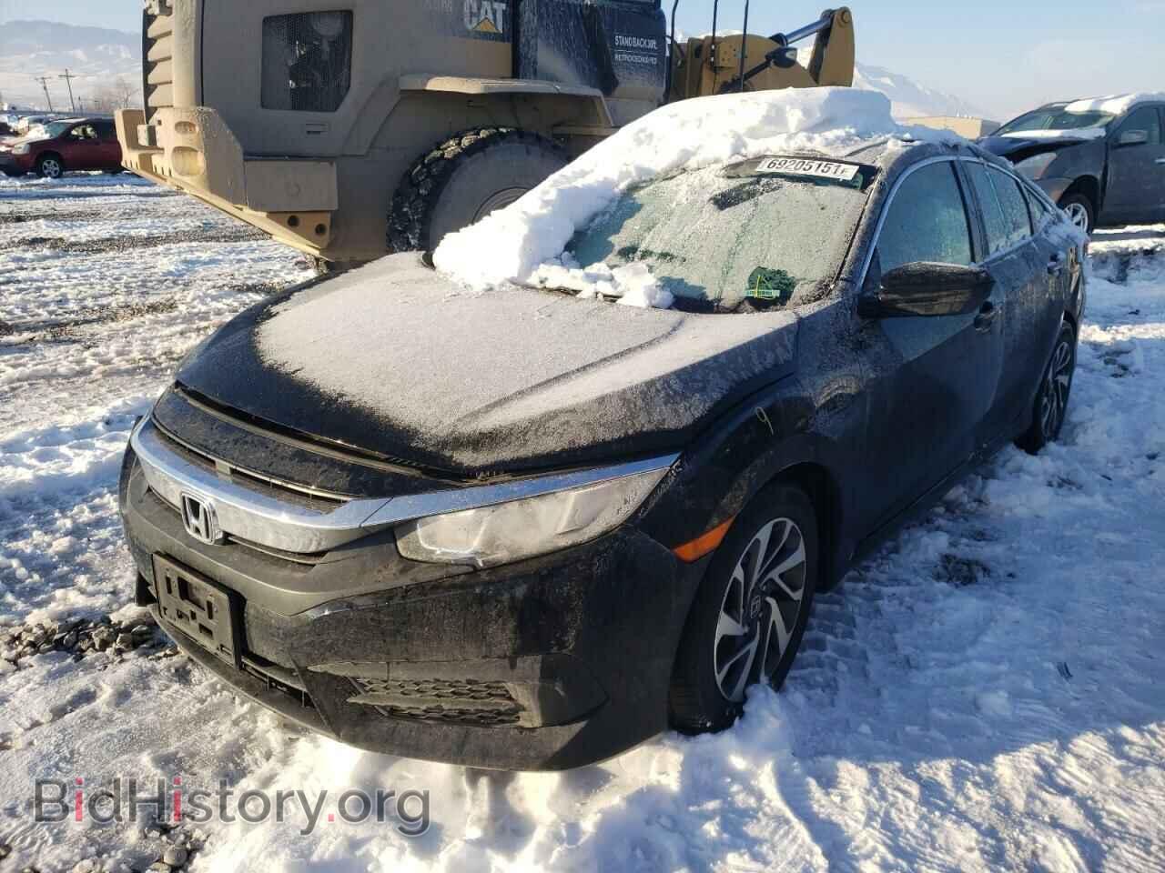 2016 HONDA CIVIC - VIN: 19XFC2F72GE058341 - Фото 2