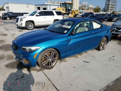 2020 BMW M2 M240I, синий — VIN WBA2J5C02L7E31725, Copart