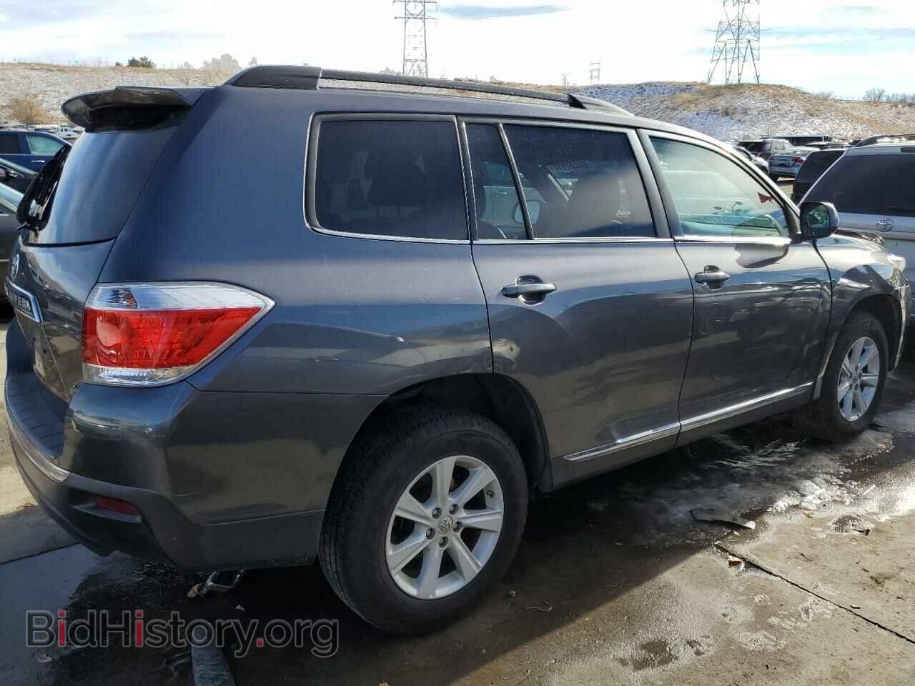 2013 TOYOTA HIGHLANDER - VIN: 5TDBK3EH8DS256439 - Фото 3