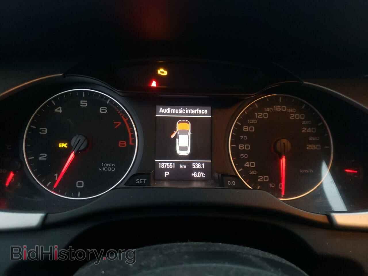 2012 AUDI A4 - VIN: WAUKFCFL7CN018624 - Фото 9