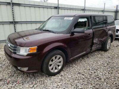 2011 Ford FLEX Flex SE, бордовый — VIN 2FMGK5BC3BBD23887, Copart