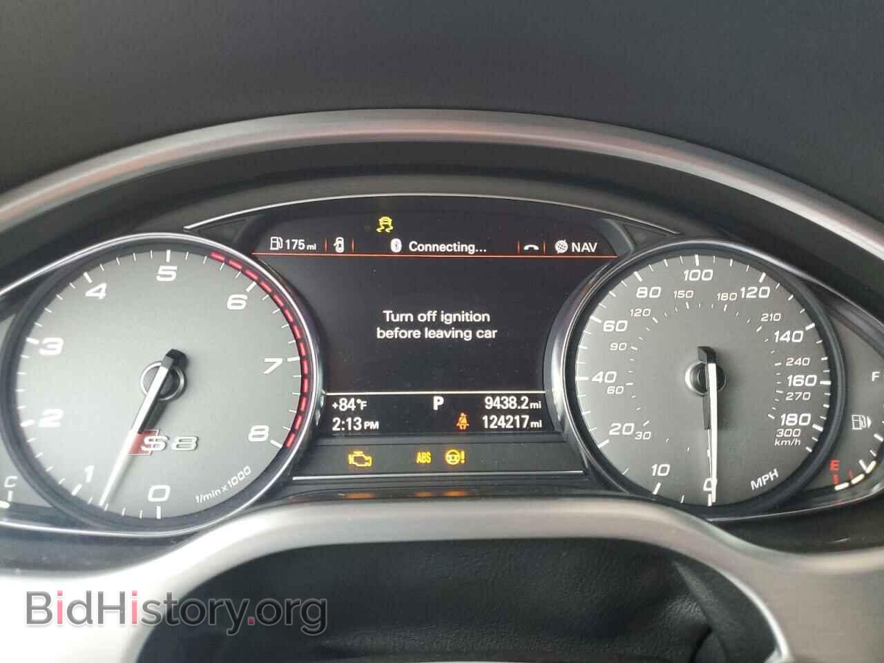 2014 AUDI S8 - VIN: WAUD2AFD6EN005271 - Фото 9