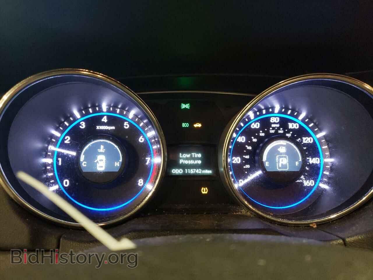 2012 HYUNDAI SONATA - VIN: 5NPEC4ACXCH338994 - Фото 9