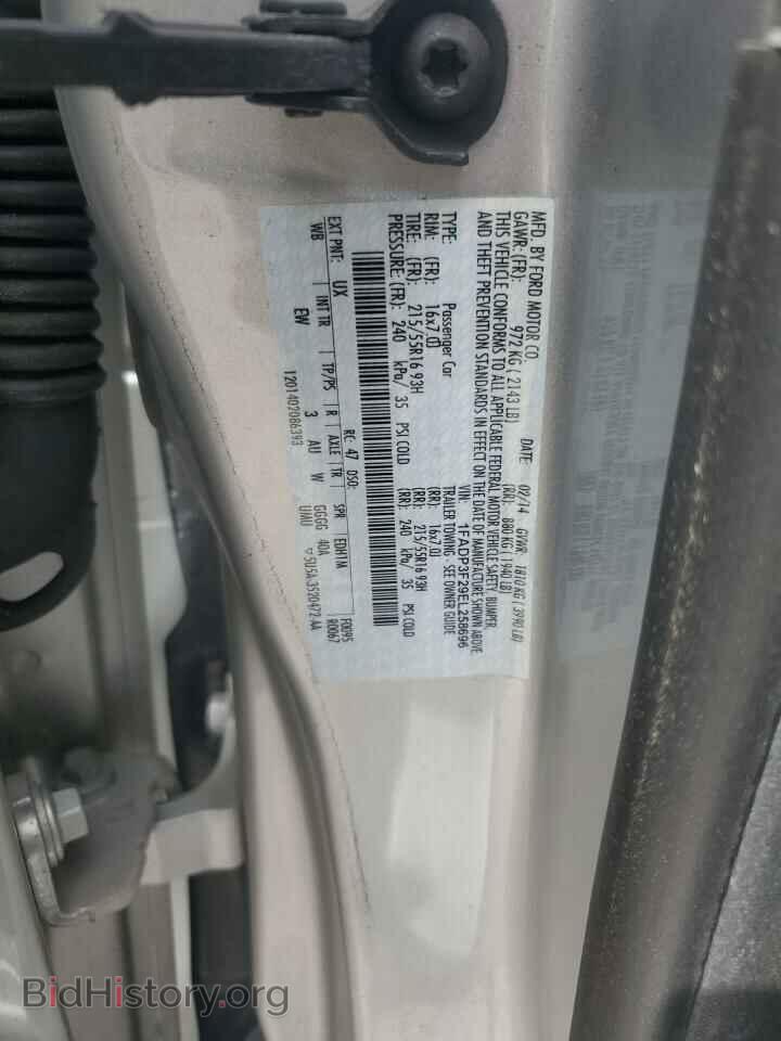 2014 FORD FOCUS - VIN: 1FADP3F29EL258696 - Фото 12