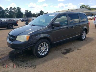 2012 Dodge CARAVAN R/T, черный — VIN 2C4RDGEG6CR222112, Copart