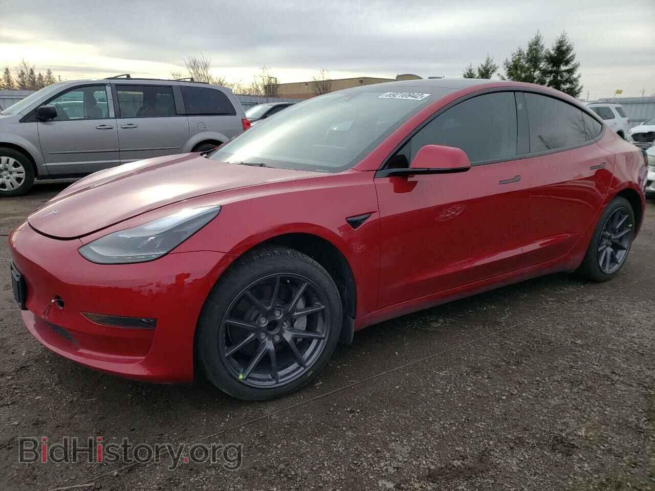 Фотография 5YJ3E1EA5NF244614 - TESLA MODEL 3 2022