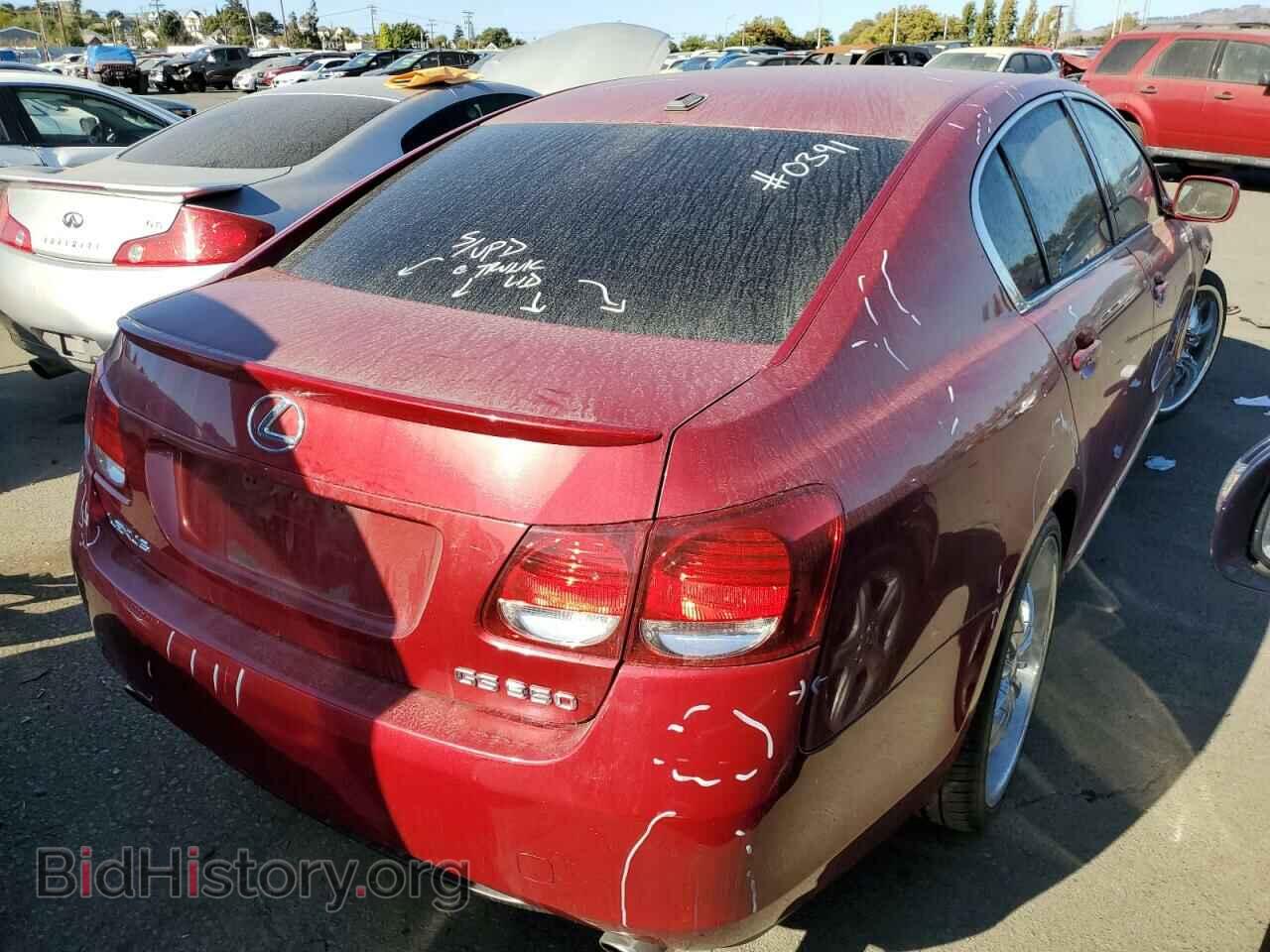 2007 LEXUS GS350 - VIN: JTHBE96S770027583 - Фото 3