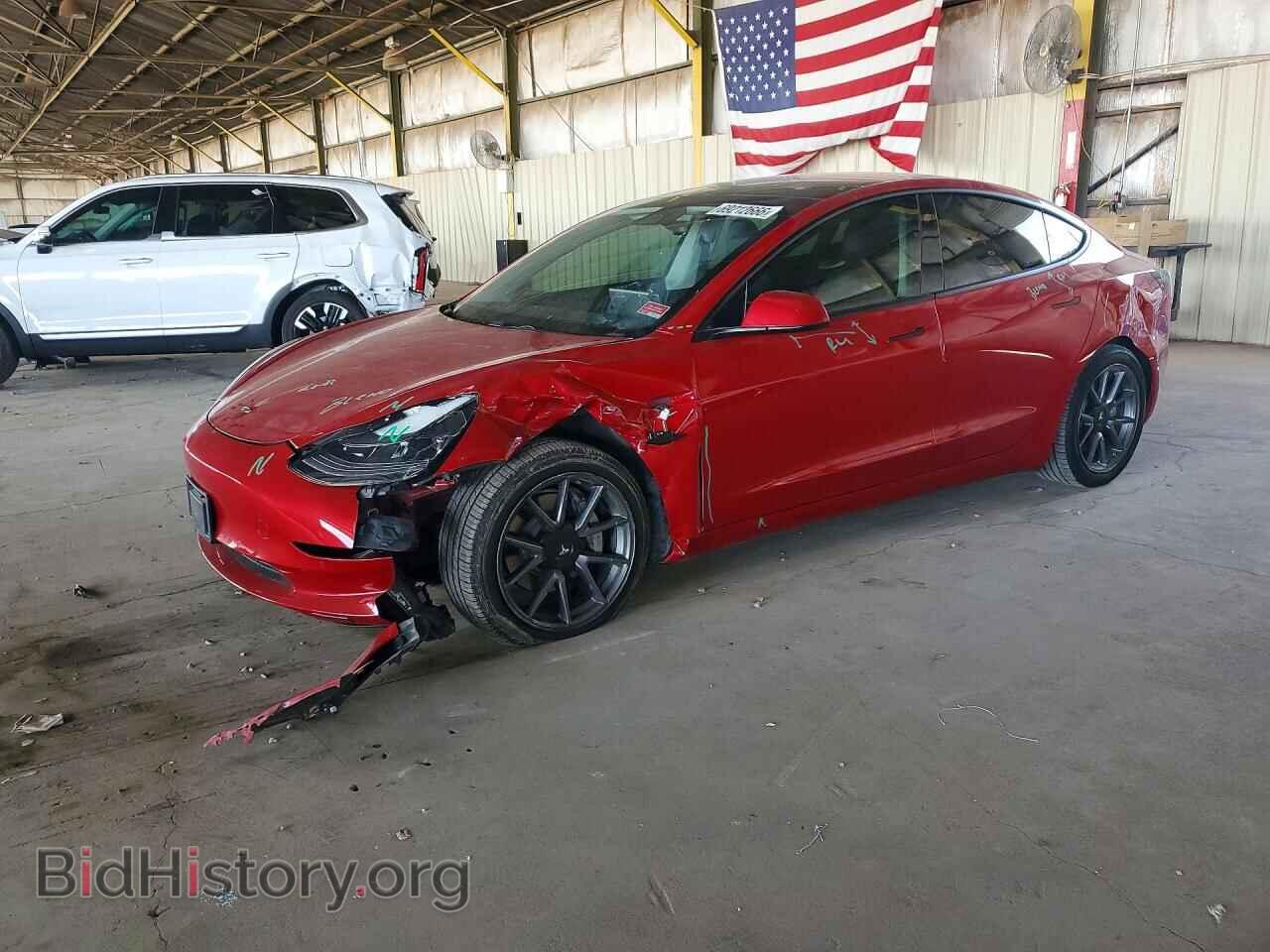 Photo 5YJ3E1EA5MF054066 - TESLA MODEL 3 2021