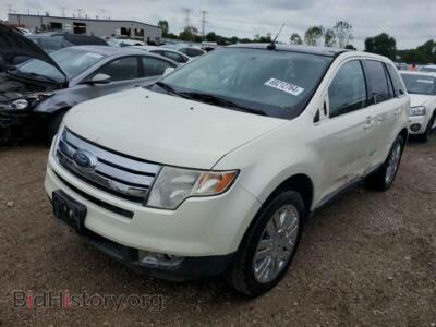 2008 Ford EDGE Limited, белый — VIN 2FMDK39C48BA57172, Copart