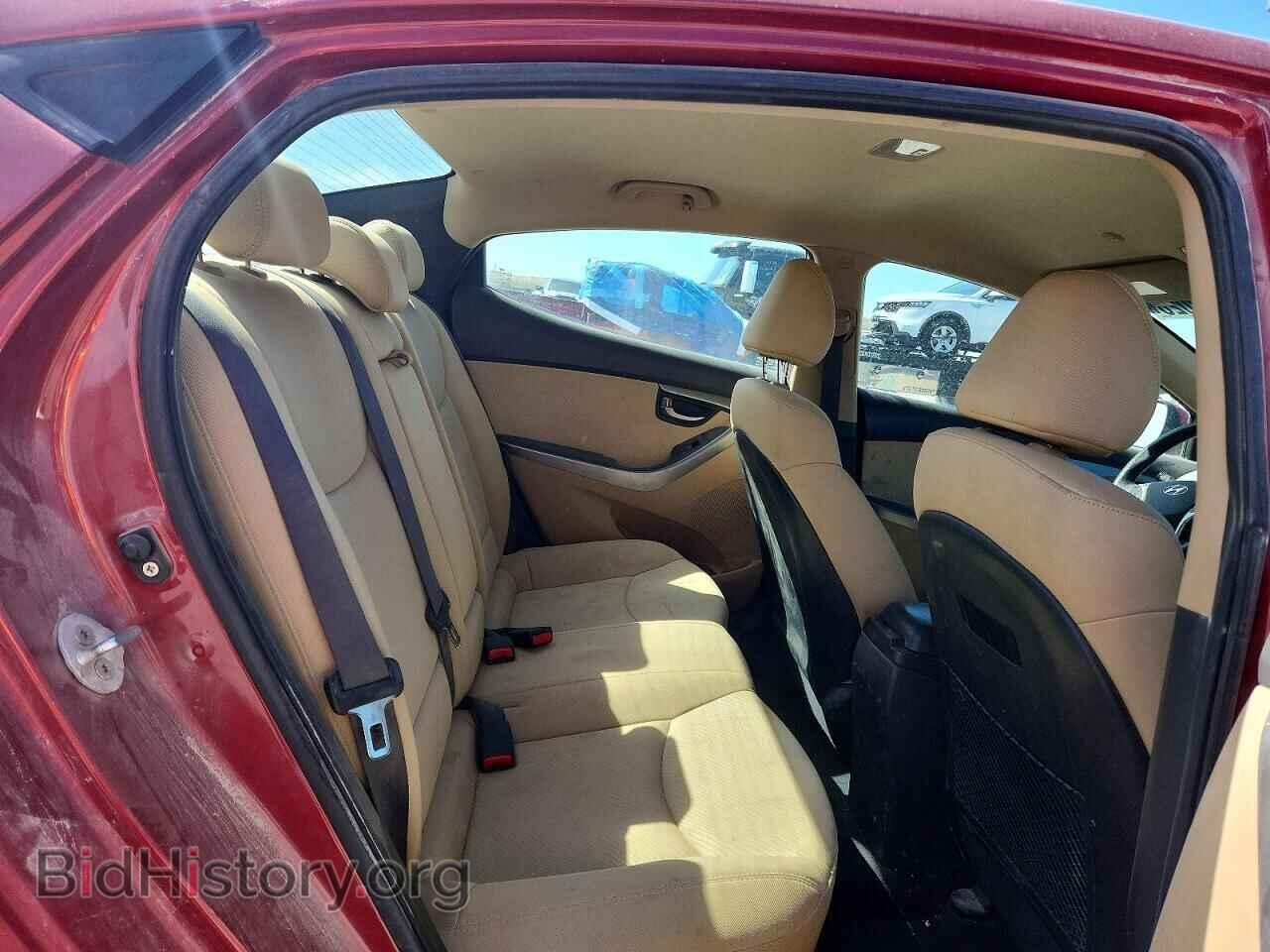 2012 HYUNDAI ELANTRA - VIN: KMHDH4AE2CU323504 - Фото 10