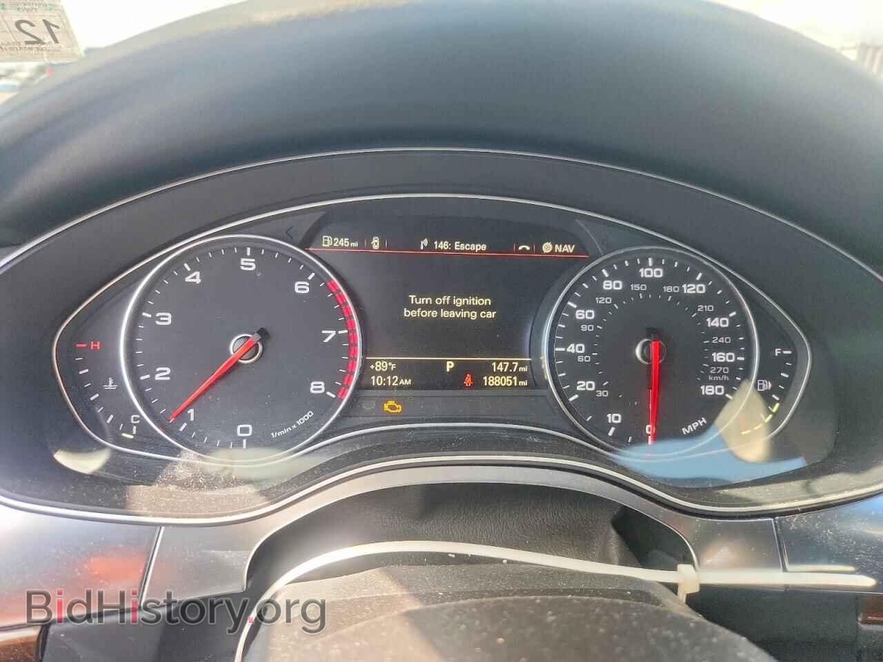 2013 AUDI A6 - VIN: WAUDFAFC3DN052297 - Photo 9