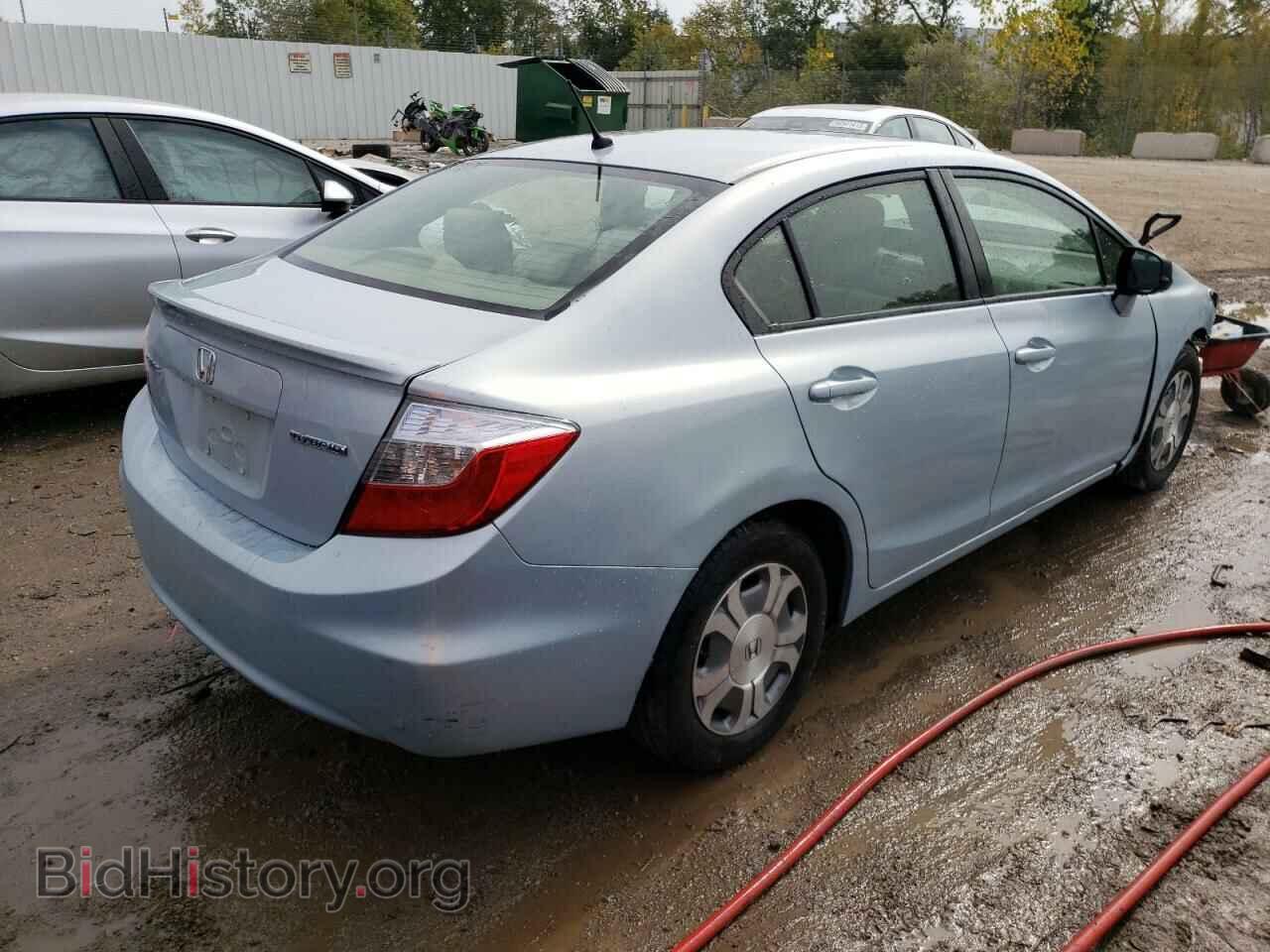 2012 HONDA CIVIC - VIN: JHMFB4F25CS009448 - Фото 3