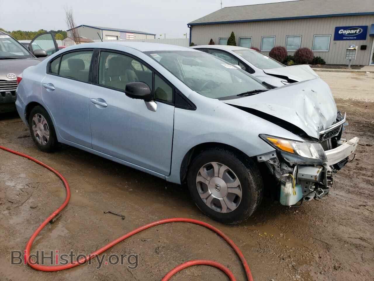 2012 HONDA CIVIC - VIN: JHMFB4F25CS009448 - Фото 4