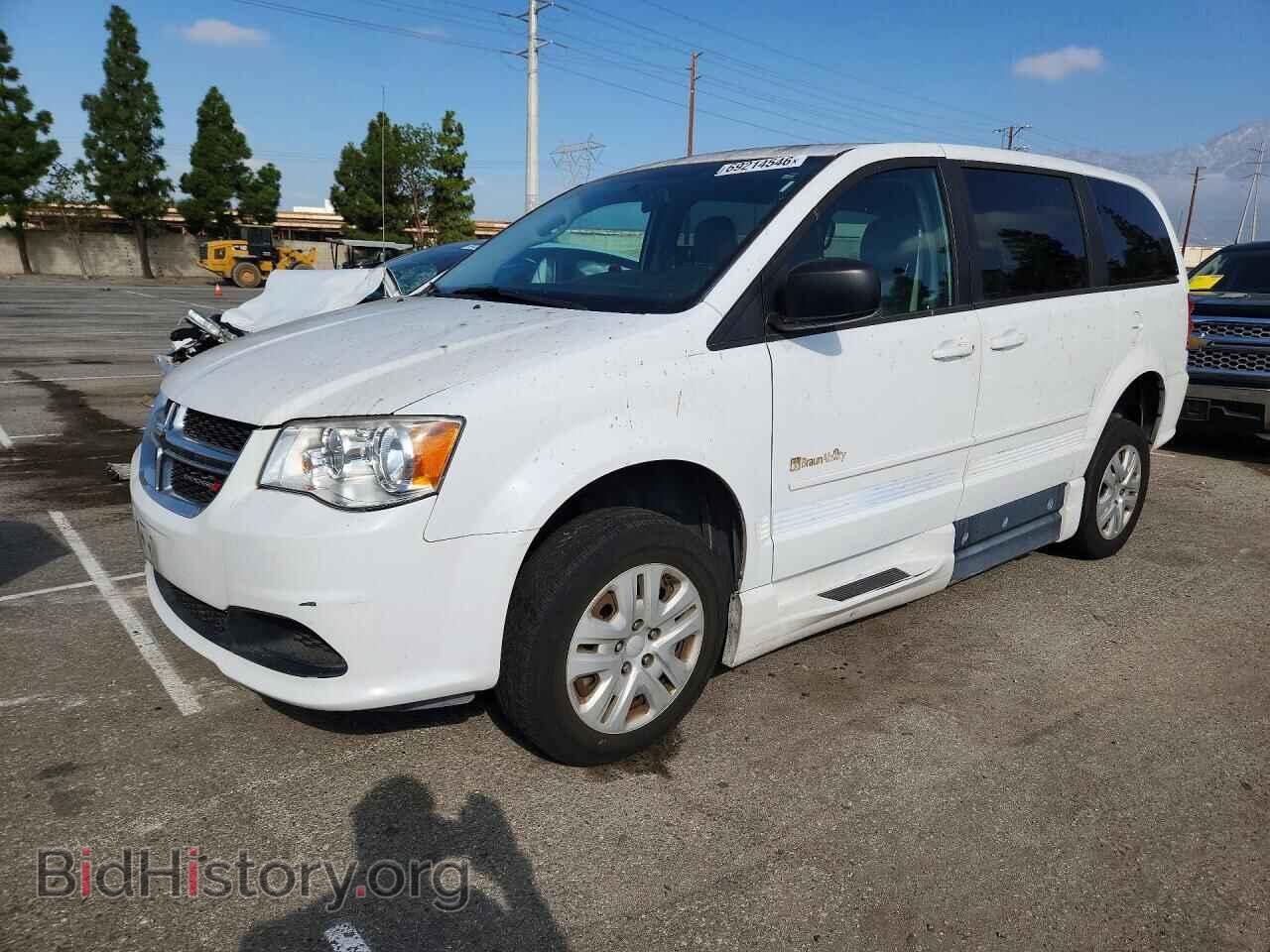 Фотография 2C7WDGBG6GR368087 - DODGE CARAVAN 2016