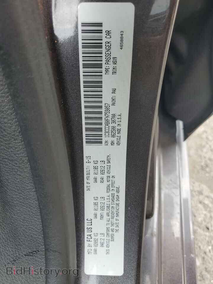2015 CHRYSLER 200 - VIN: 1C3CCCAB0FN759057 - Фото 12