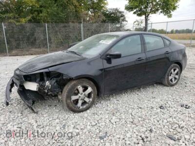 2015 Dodge DART Dart SXT, black — VIN 1C3CDFBB8FD309384, Copart