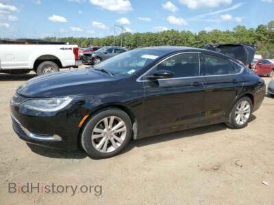 2015 Chrysler 200 200 Limite, black — VIN 1C3CCCAB8FN730423, Copart