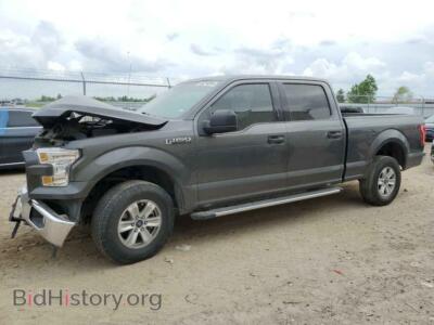 2017 Ford F-150 SUPERCREW, gray — VIN 1FTFW1EF9HKE41914, Copart