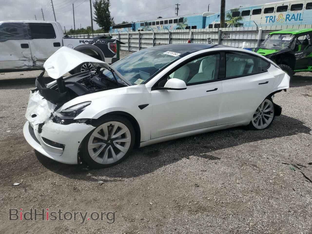 Фотография 5YJ3E1EA7NF328935 - TESLA MODEL 3 2022