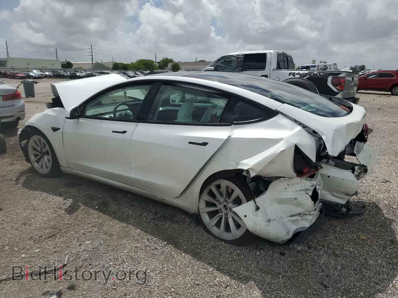 2022 TESLA MODEL 3 - VIN: 5YJ3E1EA7NF328935 - Фото 2