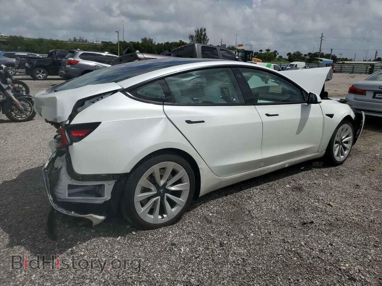 2022 TESLA MODEL 3 - VIN: 5YJ3E1EA7NF328935 - Фото 3