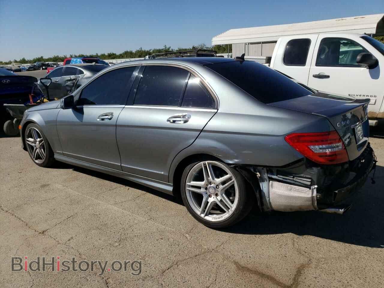 2012 MERCEDES-BENZ C-CLASS - VIN: WDDGF8BB6CR200610 - Фото 2