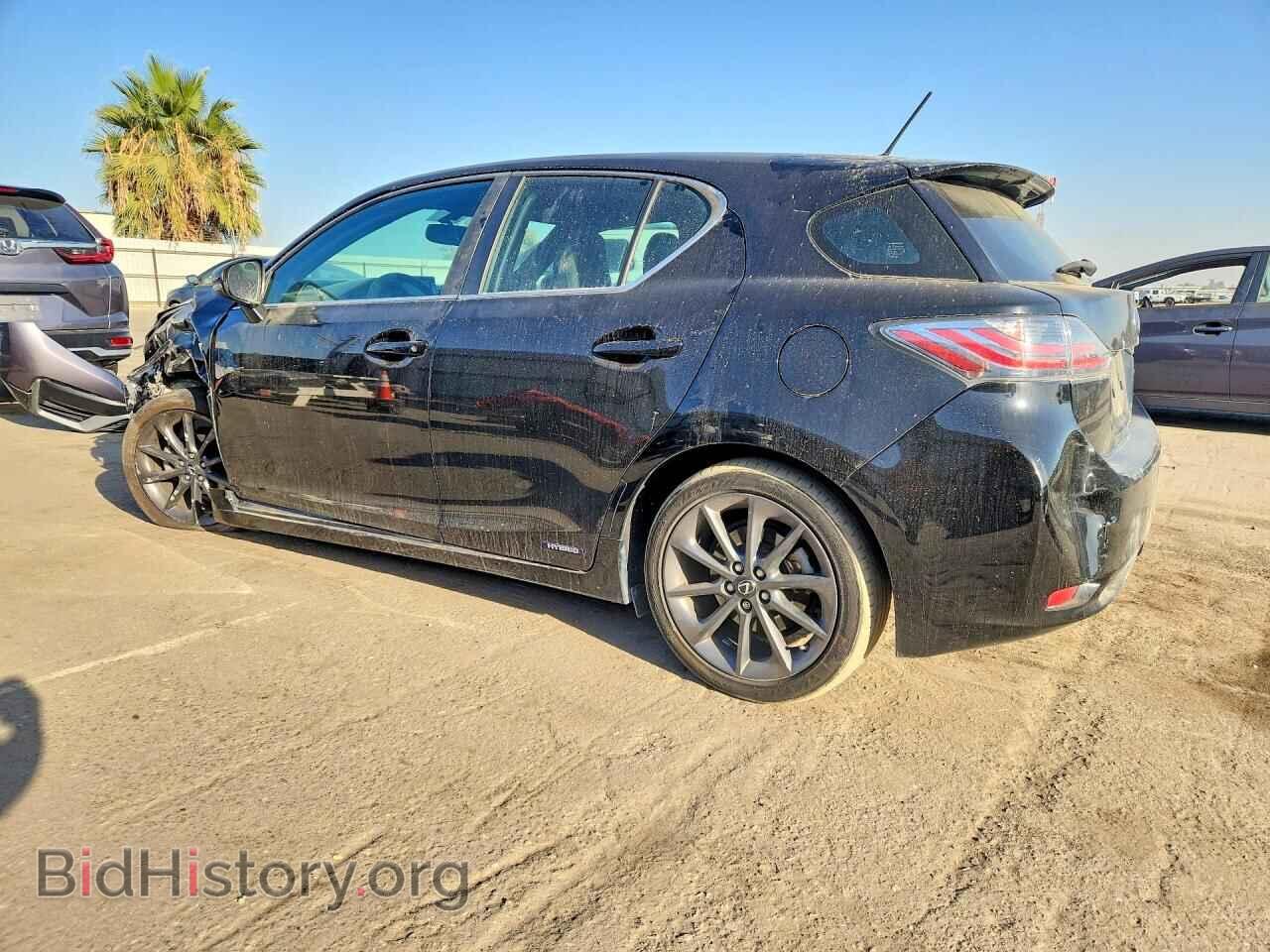 2013 LEXUS CT 200 - VIN: JTHKD5BH4D2170643 - Фото 2