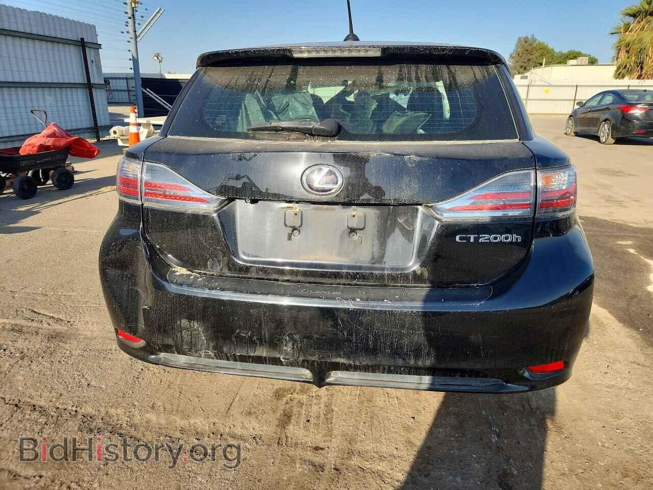 2013 LEXUS CT 200 - VIN: JTHKD5BH4D2170643 - Фото 6