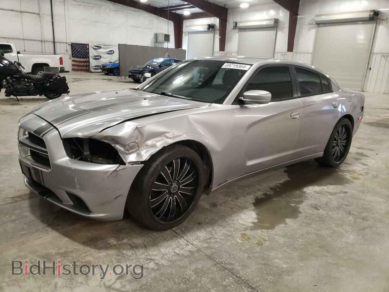 Photo 2C3CDXBG3DH654078 - DODGE CHARGER 2013