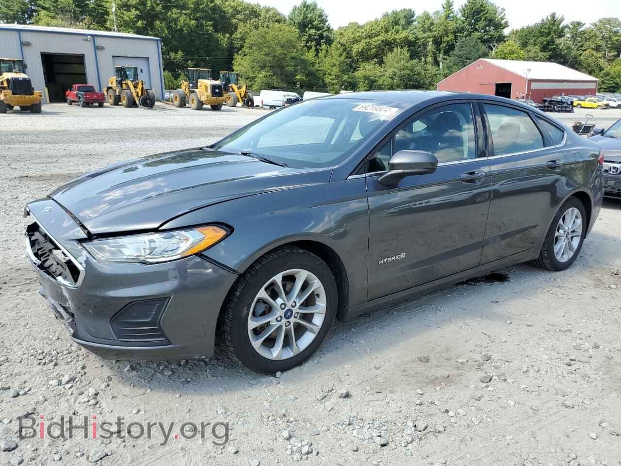 Фотография 3FA6P0LU8KR104863 - FORD FUSION 2019