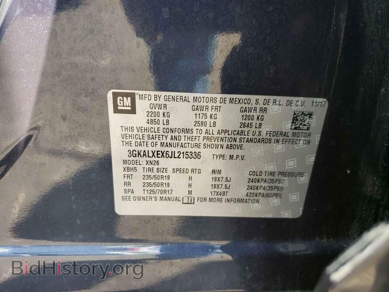 2018 GMC TERRAIN - VIN: 3GKALXEX6JL215336 - Фото 13