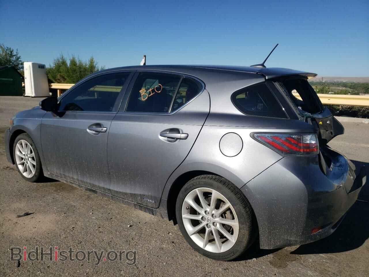 2012 LEXUS CT 200 - VIN: JTHKD5BH0C2064804 - Фото 2
