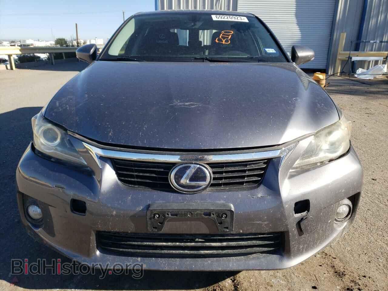 2012 LEXUS CT 200 - VIN: JTHKD5BH0C2064804 - Фото 5